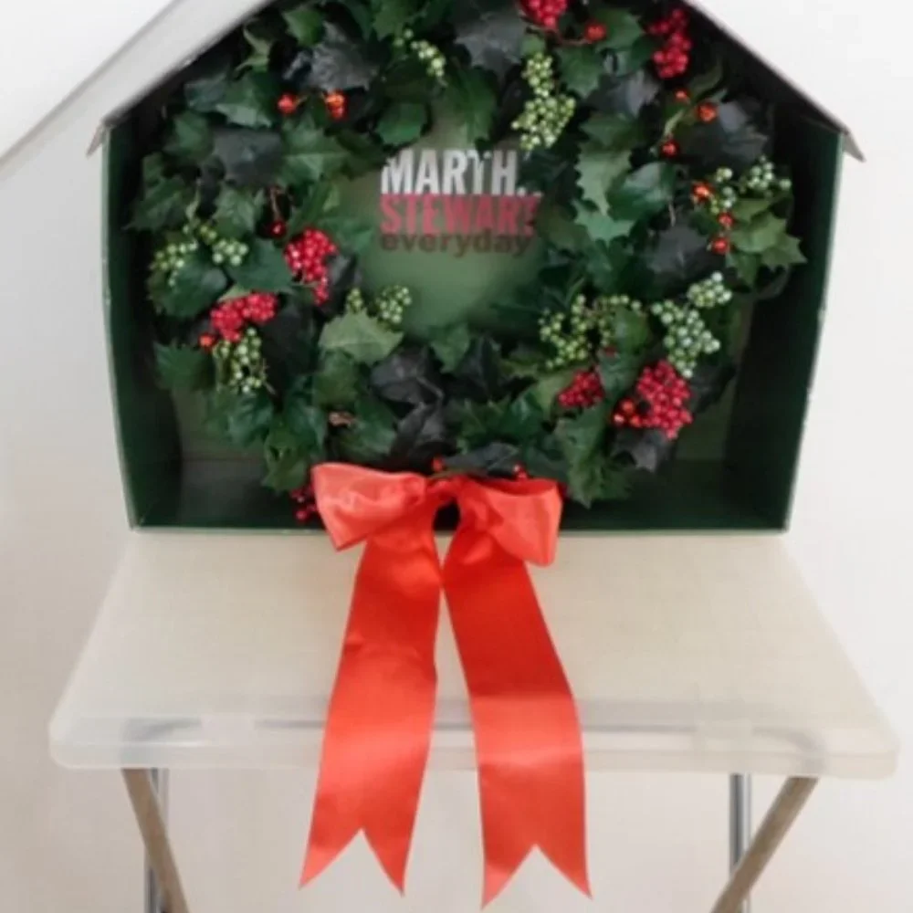 Martha Stewart Holiday Wreath